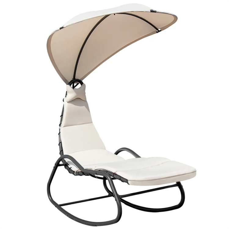 Outdoor Chaise Lounge Swing Chair