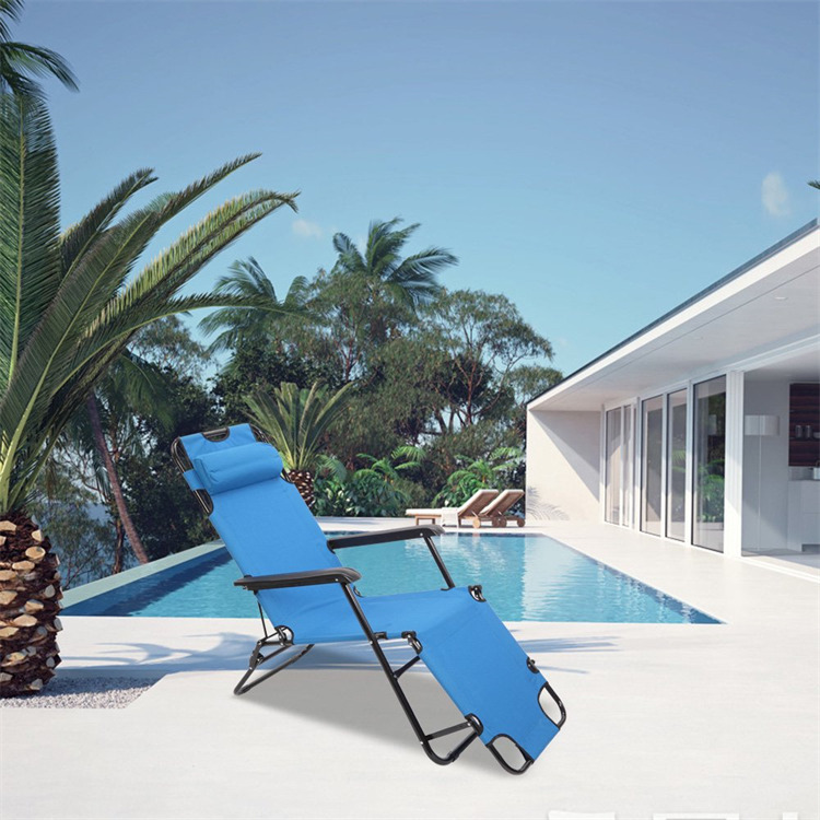 Folding Recliner Zero Gravity Lounge Chair