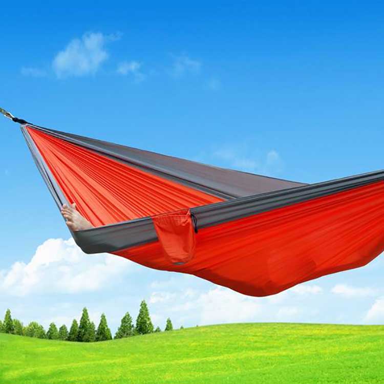 Draagbare parachute hangmat