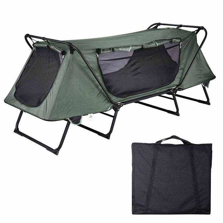 휴대용 싱글 텐트 침대