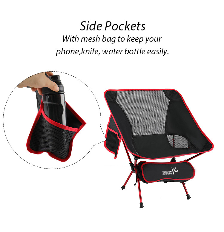 Ултралесен преклопен стол за кампување