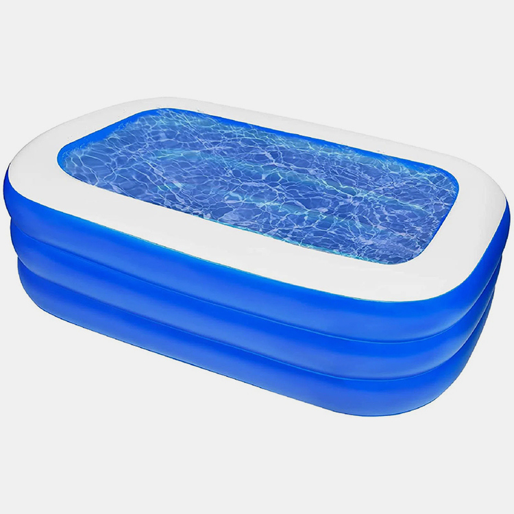 Hage PVC oppblåsbart svømmebasseng