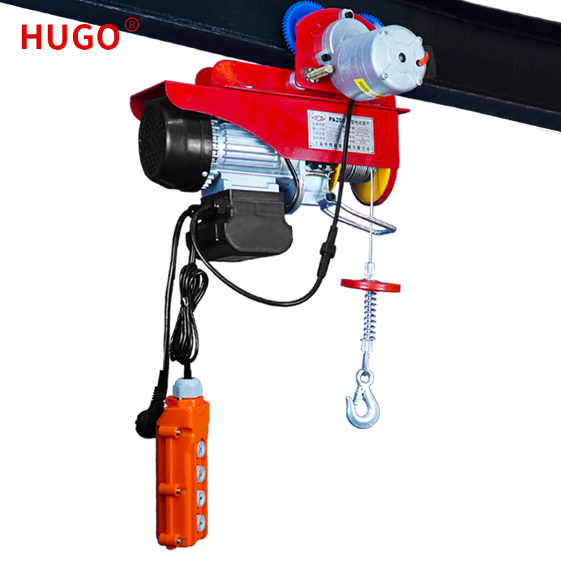 110V Electric Hoist Winch Portable Electric Winch