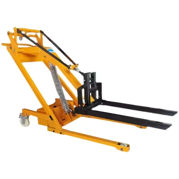 500Kg 1.5M Boom Telescopic Crane Forklift Electric Pallet Truck Maliit na Forklift Truck