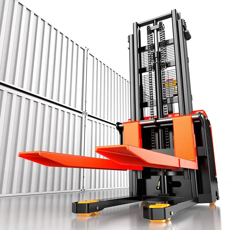 Pallet xếp chồng tự nâng hoàn toàn bằng điện 1000kg 1500kg 2000kg