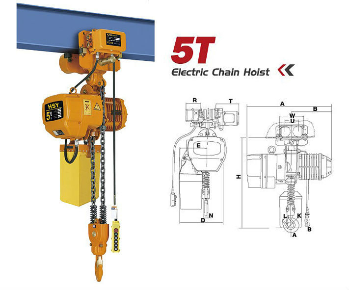 Electric Chain Hoist 5ton