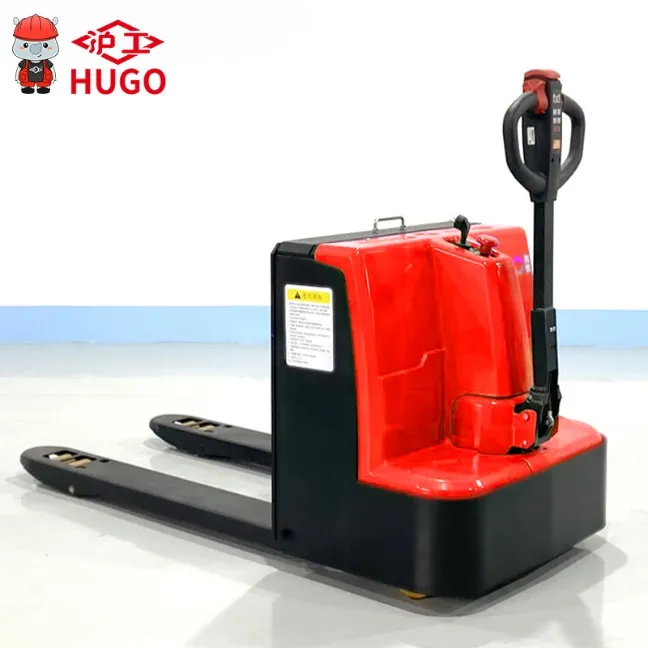 naglalakad na electric hand pallet truck