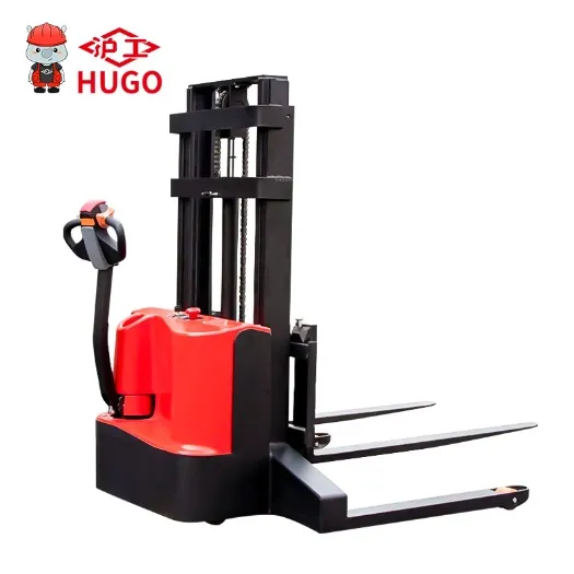 Walking electric stacker