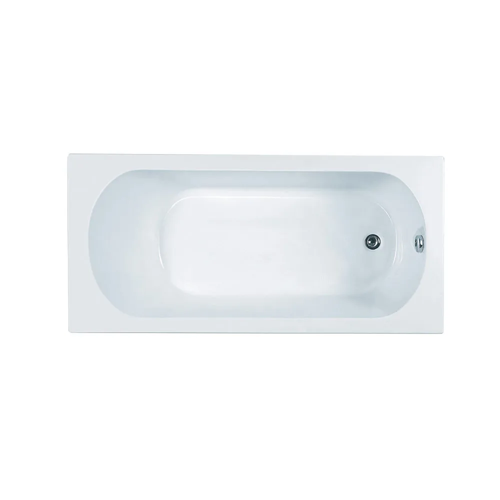 Acrylic Built-In Whirlpool Bathtub