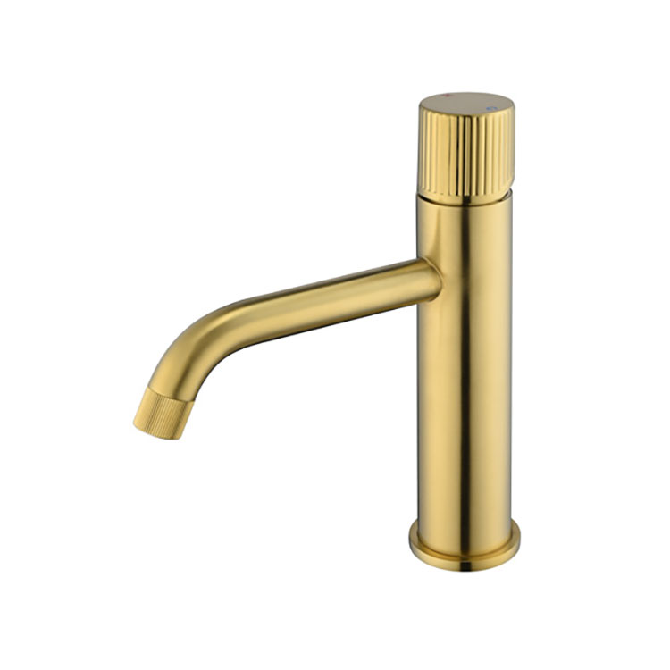 Brushed Gold Basin Faucets