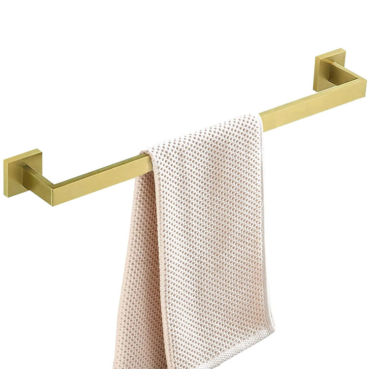 Brushed Gold Towel Holder