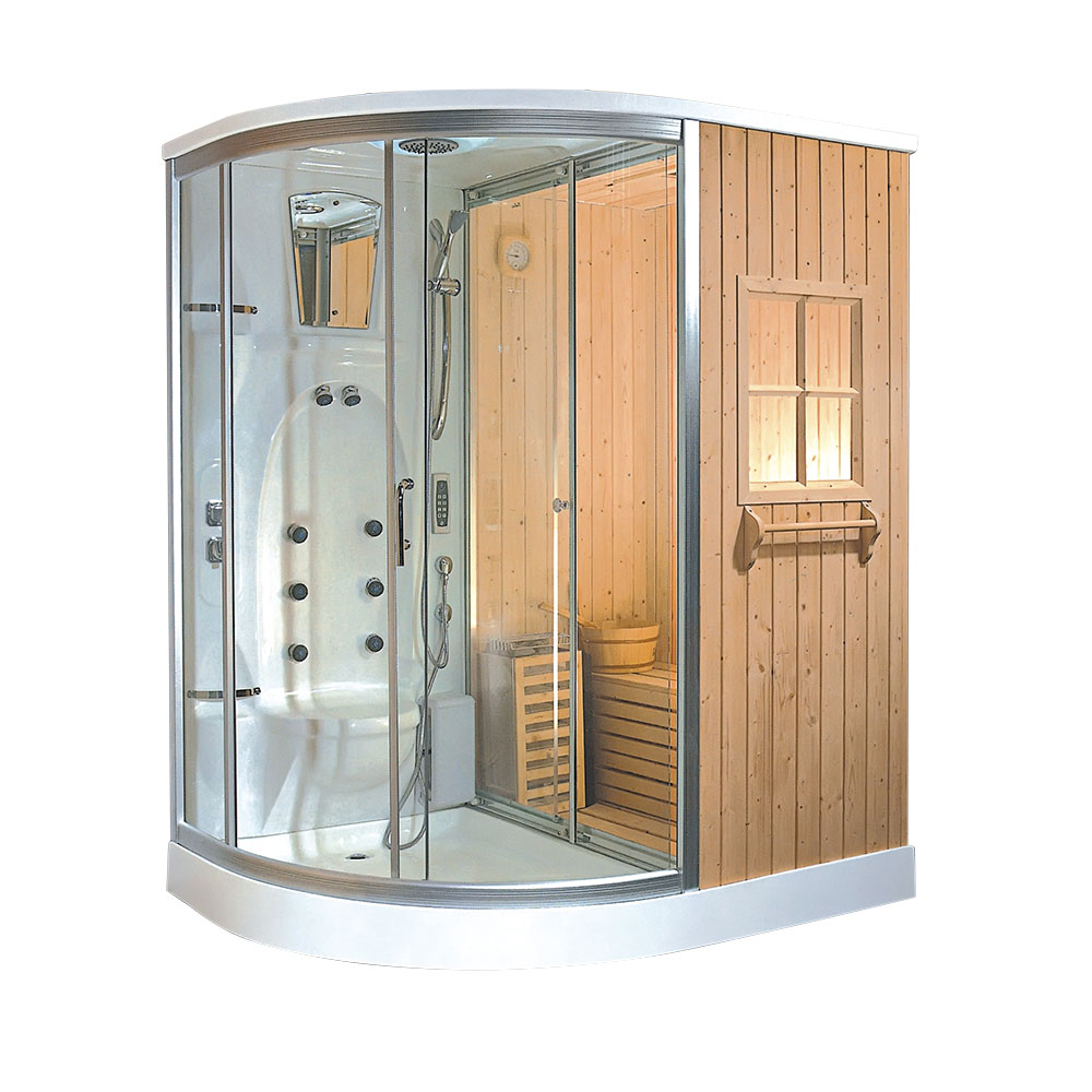 Εσωτερική Dry Sauna Δωμάτιο Ντους