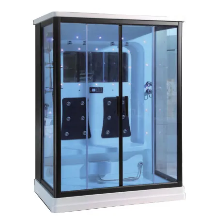 Cabina doccia integrata con flusso in acrilico