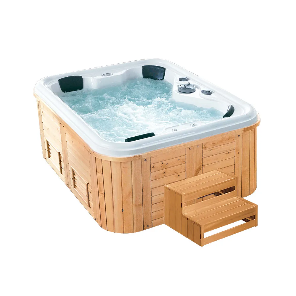 Udendørs jacuzzi boblebad