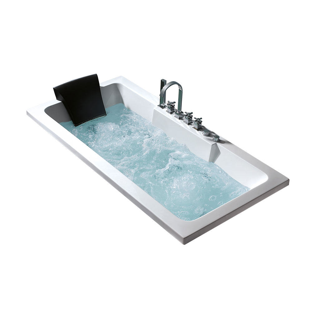 Bañera de hidromasaje rectangular