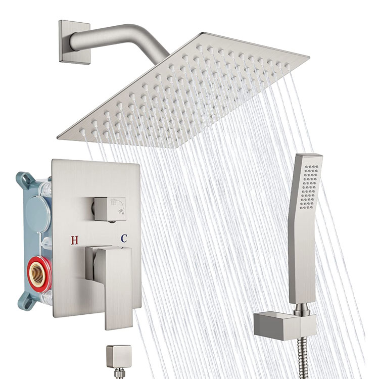 Shower System with Rainfall Shower Head