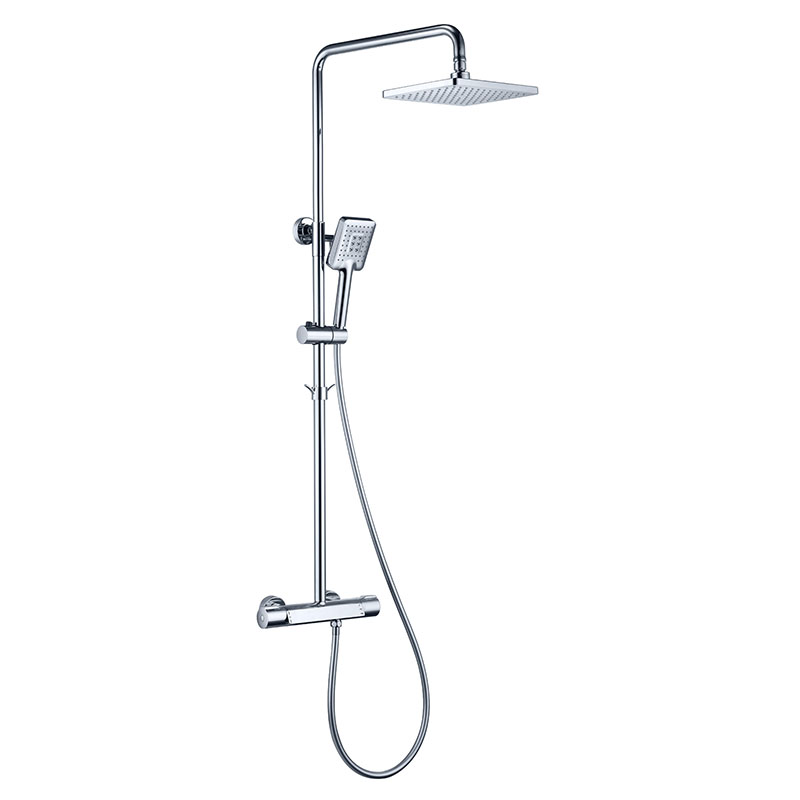 Thermostatic Big shower System with Square Shower