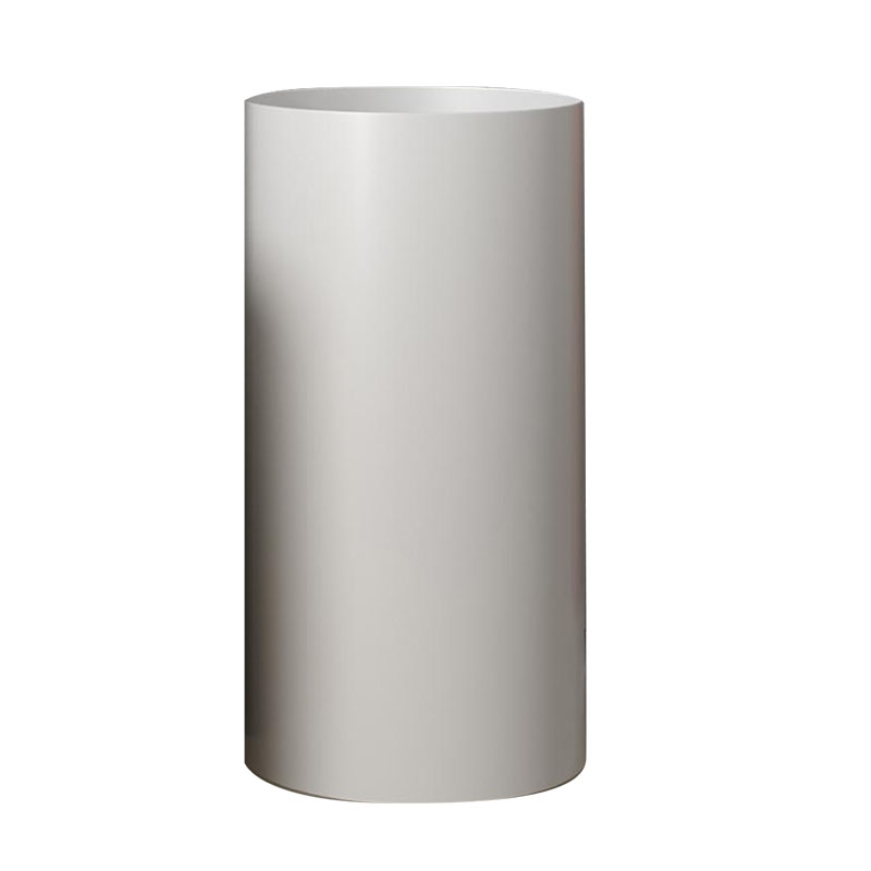 White Stainless Steel 304 Standing Modern Clean Design Wash Basin