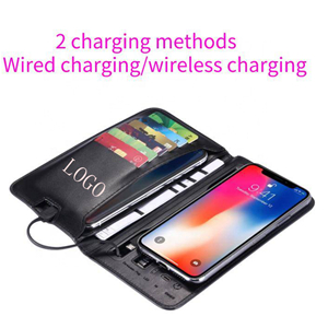 Customized LOGO charging wallet power bank - 1