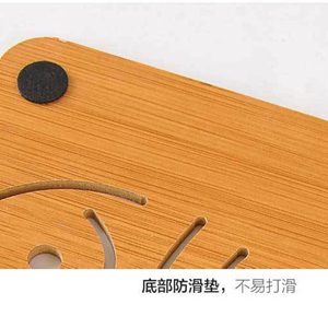 SmallOrders G050107 Wooden heat cup mat - 3 