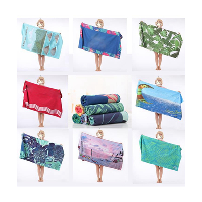 Wholesale Double faced fleece quick drying promotional towel - 1 