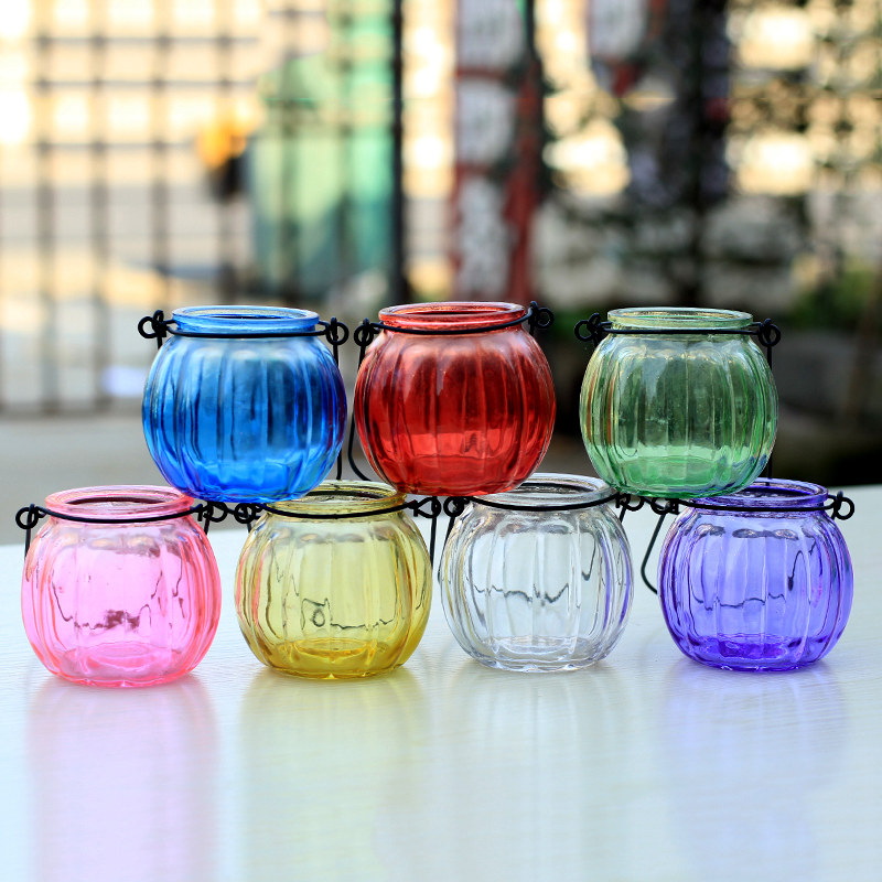 SmallOrders SO0526 Wholesale Hanging Candle Holders Glass Candle Jars - 0 