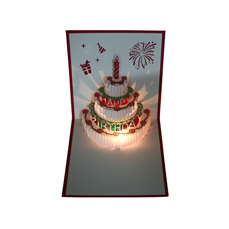 Buy SmallOrders G021208 3D birthday cards with music