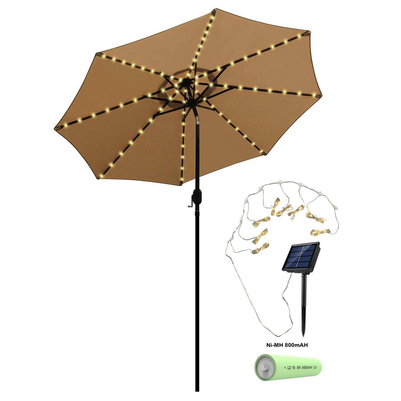SmallOrders G050212 New Outdoor Waterproof Solar Umbrella String - 0 