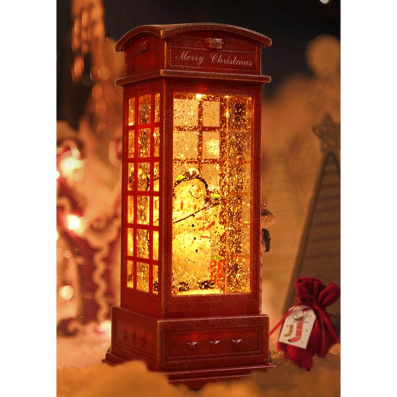 Newest SmallOrders G0197 Exquisite Christmas Gift Luminous Music Box - 1