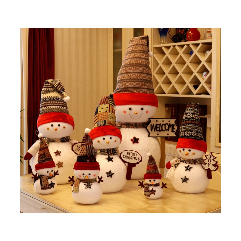 SmallOrders G0185 Christmas knitted snowman interior decoration - 1 