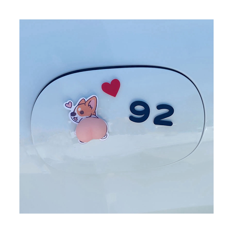 SmallOrders G020709 Cute 3d stereo car fuel tank creative stickers - 1