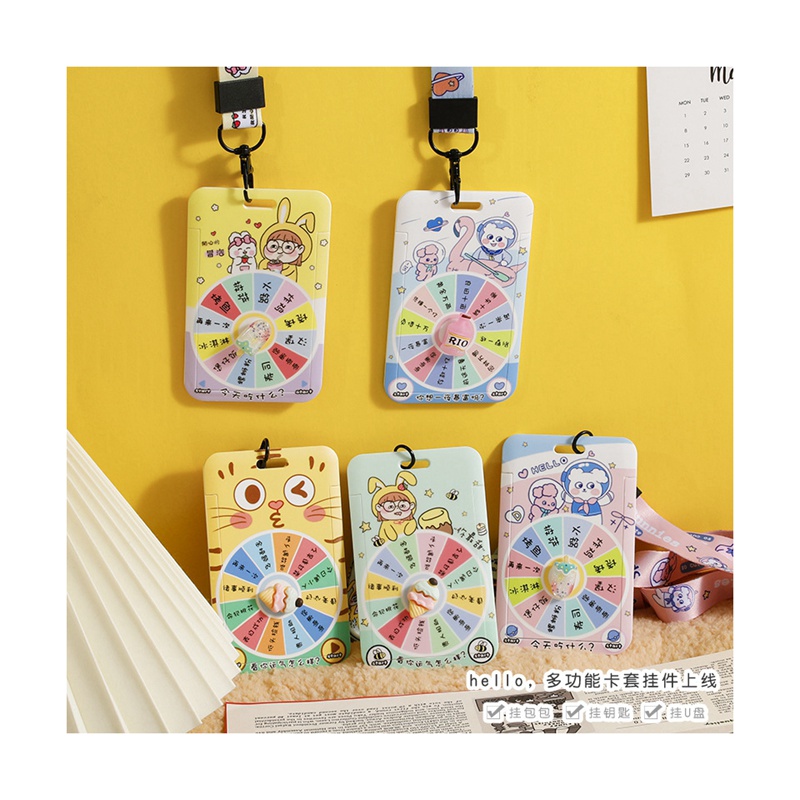 SmallOrders G020409 Creative turn card holder student campus - 1