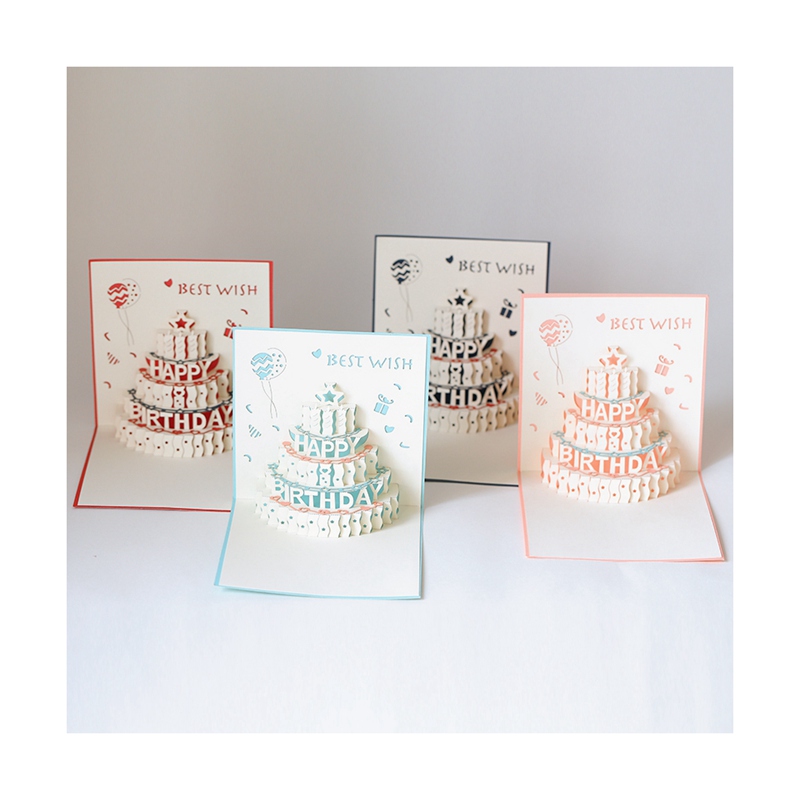 SmallOrders G021214 Birthday card three-dimensional gift 3d - 2 