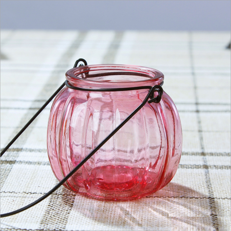 SmallOrders SO0526 Wholesale Hanging Candle Holders Glass Candle Jars - 3