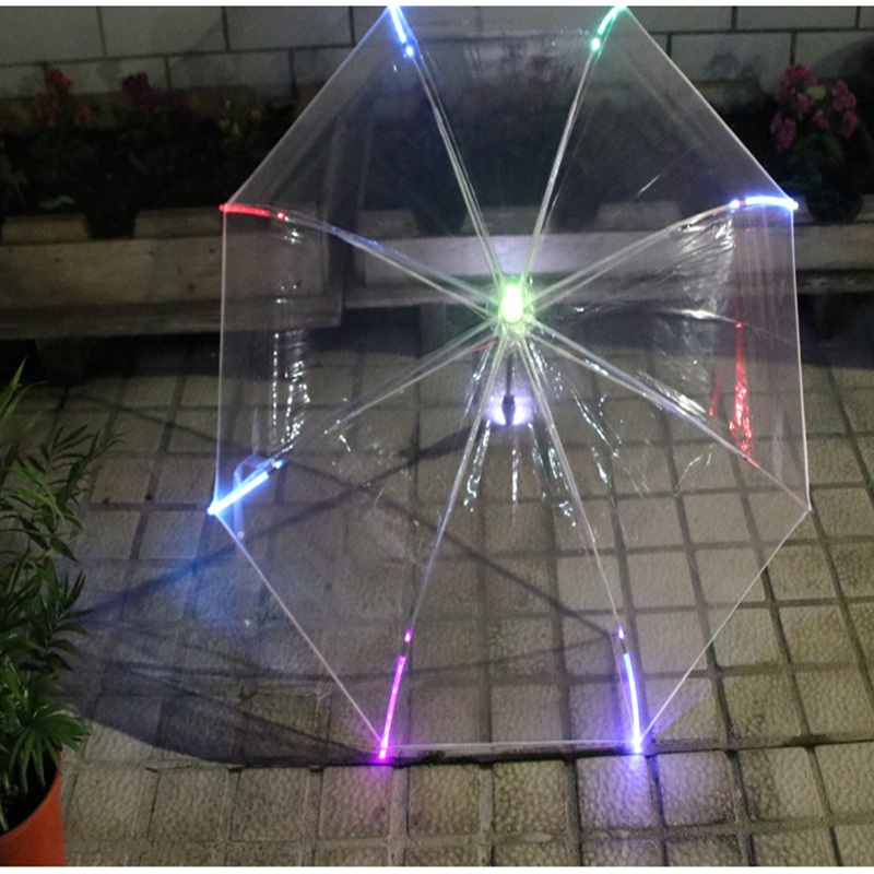 SmallOrders G050208 Colorful Luminous Transparent Umbrella - 4