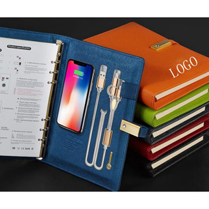 Mobile power notebook logo rechargeable notebook