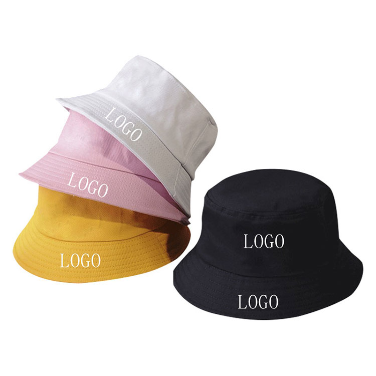 La moda promocional acepta gorro de pescador con logotipo personalizado con varios colores y algodón de sombra. SmallOrders G0402 Productos promocionales - 0 