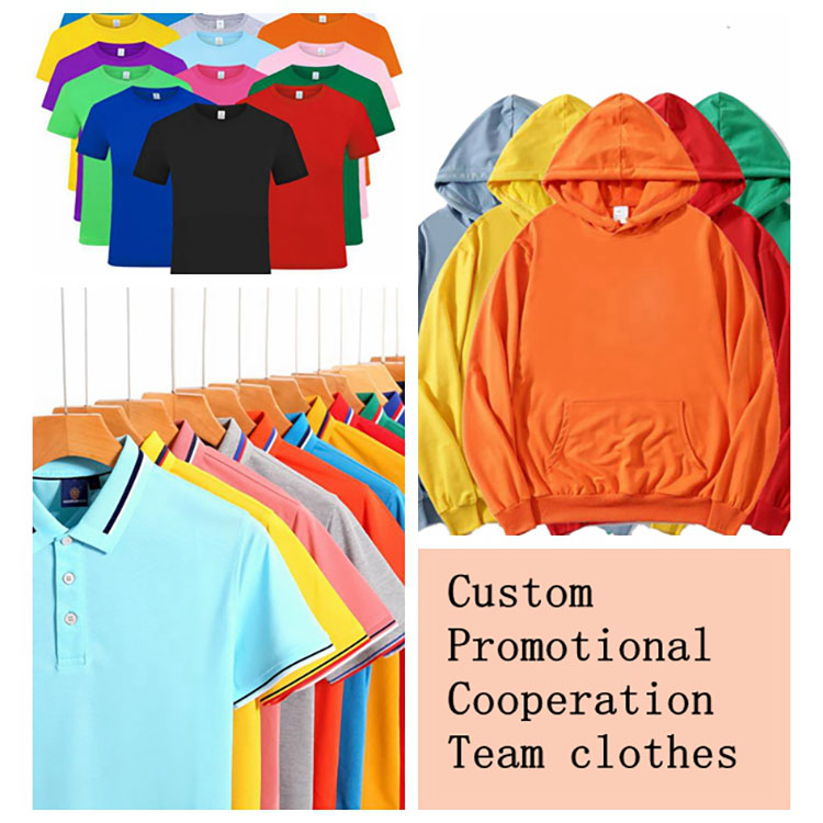 SmallOrders G0303014シーズン通常の速乾性Tシャツグループ作業服広告ロゴ印刷プロモーションアパレル - 2