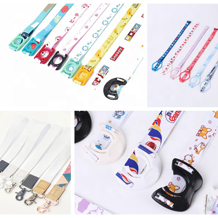 SmallOrders G020401 facemask airbus Thermal transfer exhibition work card sling mobile phone medal badge Customize the lanyard - 3 