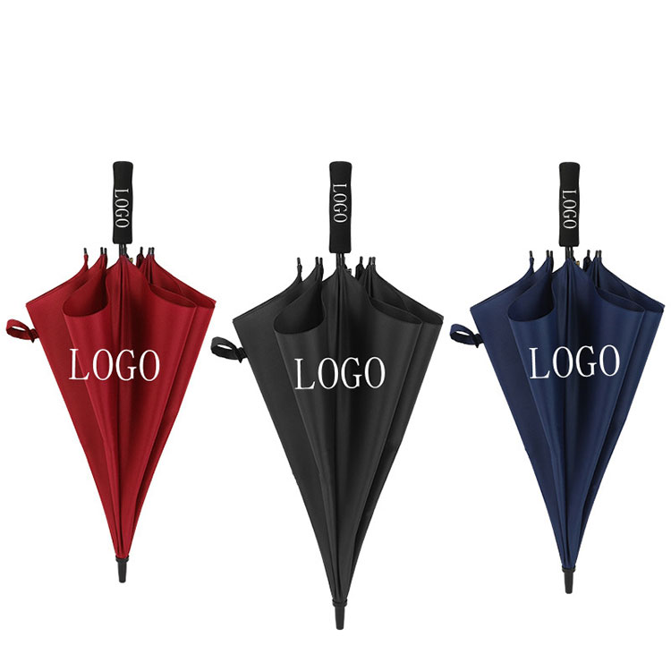 Рекламные большие прямые стержни принимают индивидуальные бизнес-подарки зонты унисекс с длинной ручкой SmallOrders G050202 Рекламные товары - 0 