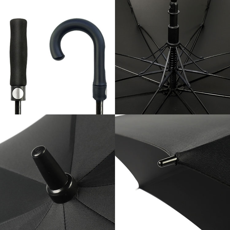 Рекламные большие прямые стержни принимают индивидуальные бизнес-подарки зонты унисекс с длинной ручкой SmallOrders G050202 Рекламные товары - 2 