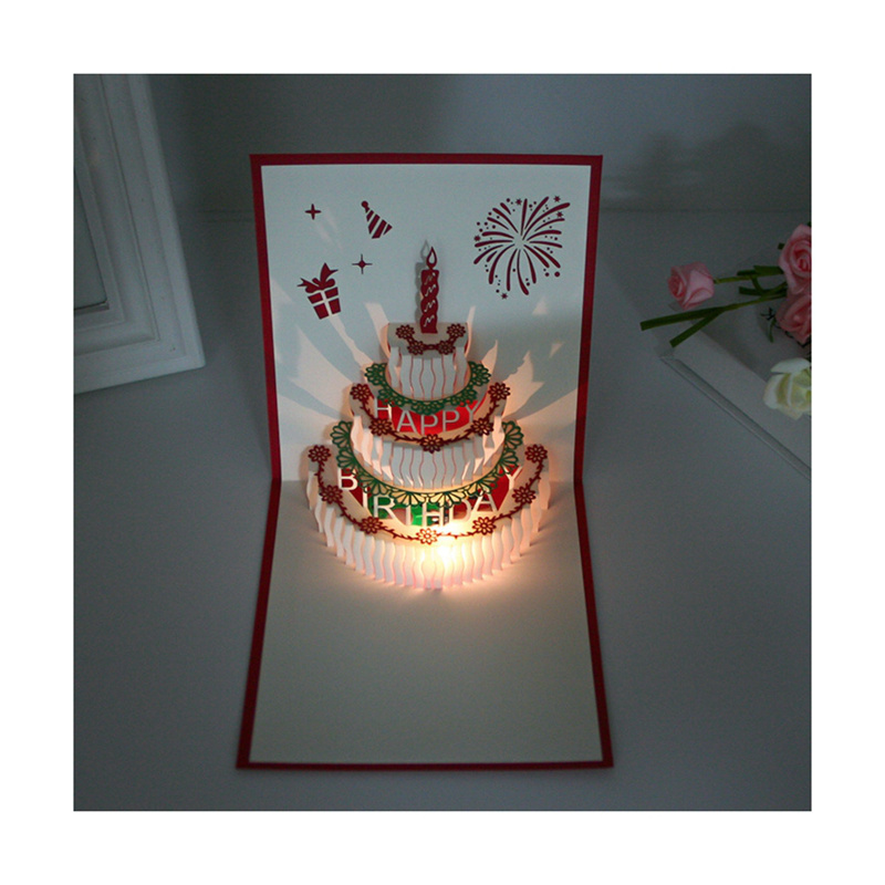 SmallOrders G021208 3D birthday cards with music