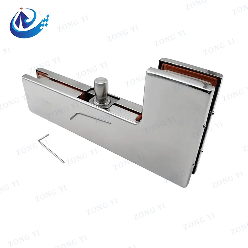 What is a aluminium glass door patch fitting?