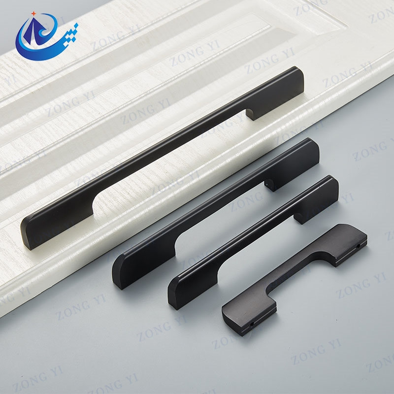 Aluminium Custom Extrusion Profile Cabinet and Wardrobe Handle - 3
