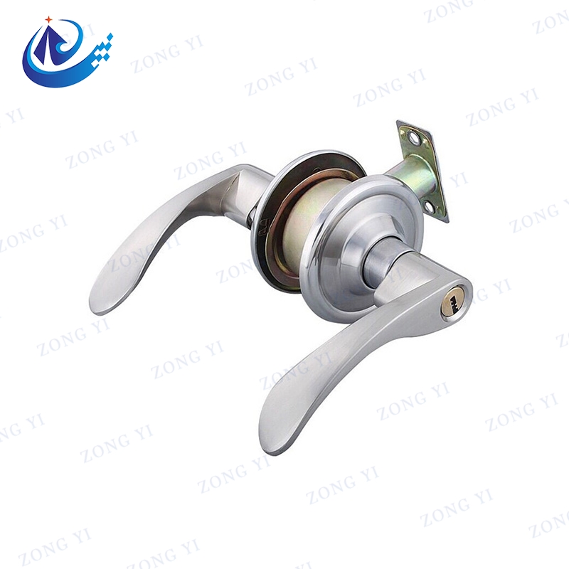 Цилиндрична алуминиева ключалка за врата - 1