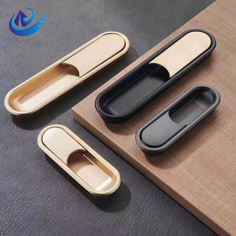 China Zinc Alloy Modern Oval Furniture Cabinet Drawer Pulls Suppliers