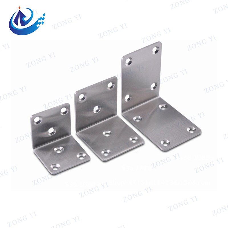 L-Shaped Support Furniture Cabinet Closet Shelf Angle Bracket Pegs With Hole