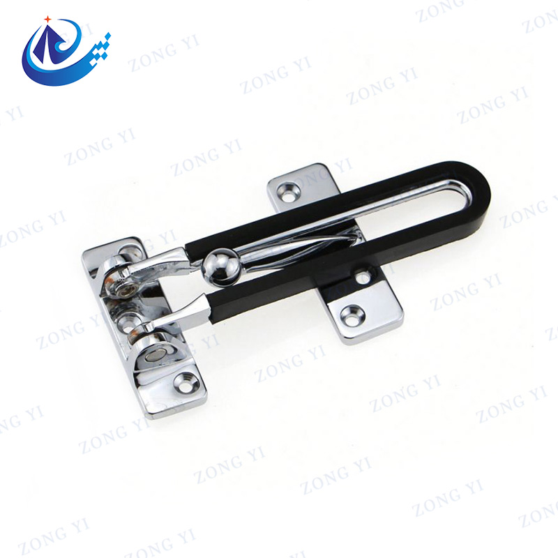Protezione della porta della barra a battente di sicurezza domestica in acciaio inossidabile e lega di zinco - 0 