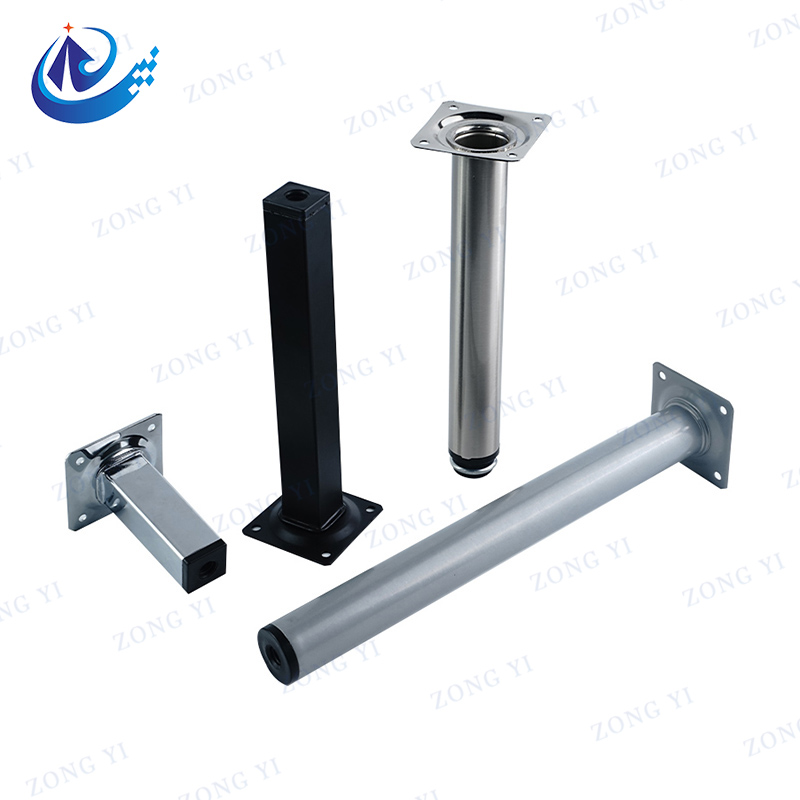 Stainless Steel Round And Rectangle Table Leg