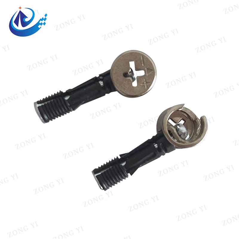 Bullone di collegamento Mini Fix Cam per mobili in acciaio o lega di zinco - 1 